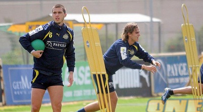 אנתלו רייס ומדוניאנין באימון. יחתום או לא יחתום? (ליאור טימור)