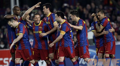 חבורת חוגגים קטאלונית (רויטרס)