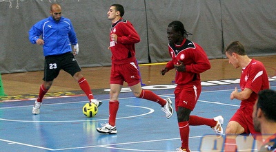 אוקוצ´ה, רומן ואסוס באימון באולם זיסמן (ליאור טימור)