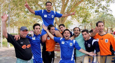 הטכניון חוגגים את הזכייה (יניב גונן)