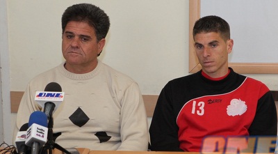 אפרים גבאי עם אייל טרטצקי. (עמית מצפה) אפרים גבאי עם אייל טרטצקי. (עמית מצפה)