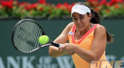 מריון ברטולי. עלתה לחצי הגמר (GettyImages)