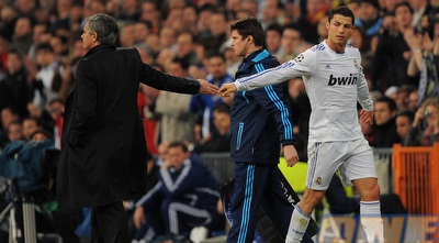 מוריניו ורונאלדו (GettyImages) מוריניו ורונאלדו (GettyImages)