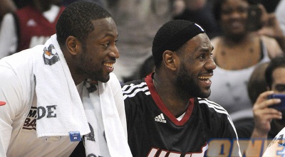 לברון ג´יימס ודוויין ווייד (רויטרס)