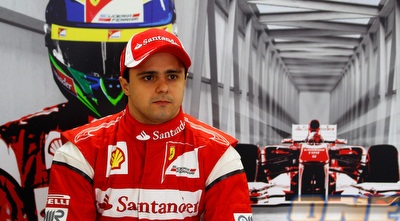 פיליפה מאסה. הראשון לבחון את הפרארי החדשה (GettyImages)