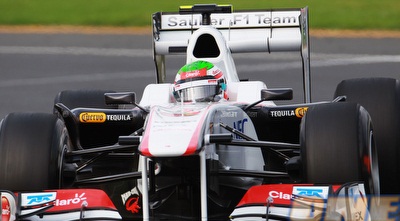 סרחיו פרס. באימונים הוא כבר מפתיע (GettyImages)