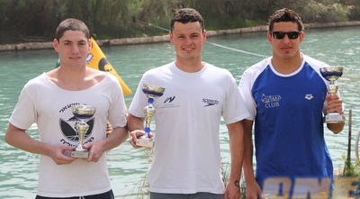 מיכאל דימיטרייב (באמצע). ניצח למרות קרב לא קל מיכאל דימיטרייב (באמצע). ניצח למרות קרב לא קל