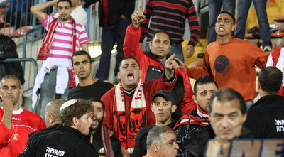 אוהדי סכנין. לא אוהבים את מה שהם רואים (עמית מצפה)