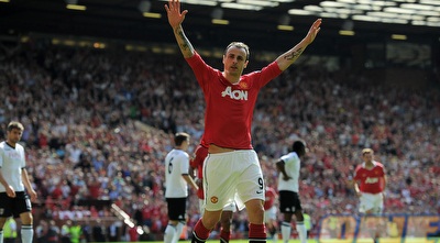 ברבאטוב חוגג את הראשון של היונייטד (GettyImages)