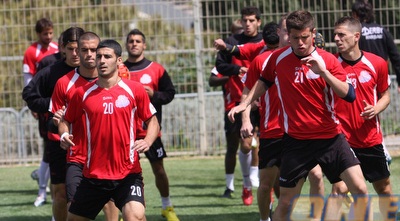 שחקני הפועל חיפה (עמית מצפה) שחקני הפועל חיפה (עמית מצפה)