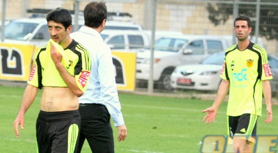 גונזאלס המום לאחר הניצחון בקרית-שמונה (משה חרמון)