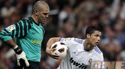 רונאלדו, רגע לאחר כיבוש השער (רויטרס) רונאלדו, רגע לאחר כיבוש השער (רויטרס)