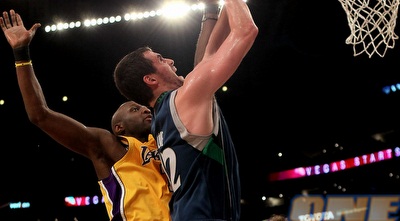 לאב מול הלייקרס. עונה יוצאת דופן (GettyImages)