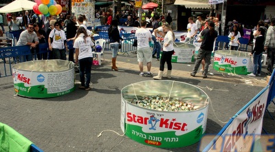 מירוץ אקשן סיטי ת&qout;א. מישהו רוצה טונה? (משה חרמון)