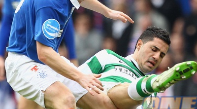 כיאל בדרבי מול ריינג´רס. יכול להיות שבשנה הבאה יפגוש שם את חמד (רויטרס)