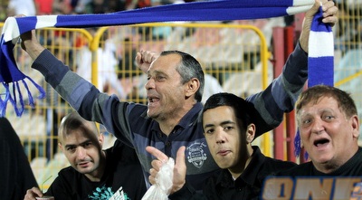 אוהדי אשקלון. מקווים לניצחון מול נועלת הטבלה (מור שאולי) אוהדי אשקלון. מקווים לניצחון מול נועלת הטבלה (מור שאולי)