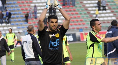 אריאל הרוש וליאור ראובן. משחק טוב לשוער (גיא בן זיו)