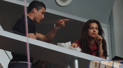 רונאלדו ואירינה שייק (GettyImages) רונאלדו ואירינה שייק (GettyImages)