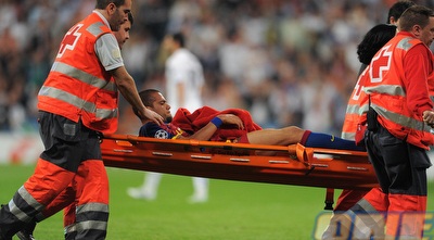 דני אלבס לאחר התיקול עם פפה (GettyImages)