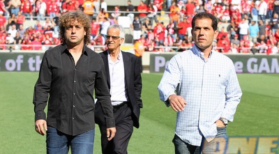 צדוק מלכה עם עטר. מלכה: &qout;באיטליה היה השיא&qout; (שי לוי)