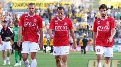 שחקני הפועל מאוכזבים (שי לוי)