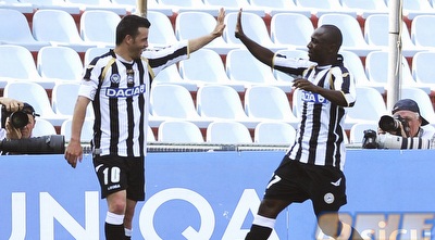 אנטוניו די נטאלה חוגג עם פבלו ארמרו (GettyImages)