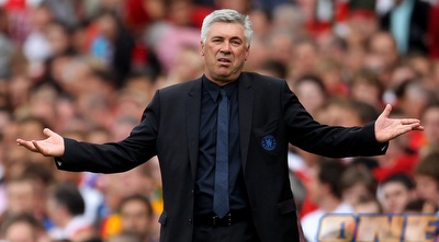 אנצ´לוטי יודע שהשער של למפארד היה מעט מדי, ומאוחר מדי (GettyImages)