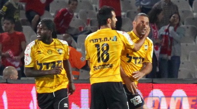 נחום סבע וימפולסקי חוגגים (שי לוי)