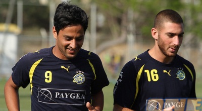 אלירן עטר וברק יצחקי. בשנה הבאה - החוד המפחיד בליגה (מור שאולי) אלירן עטר וברק יצחקי. בשנה הבאה - החוד המפחיד בליגה (מור שאולי)