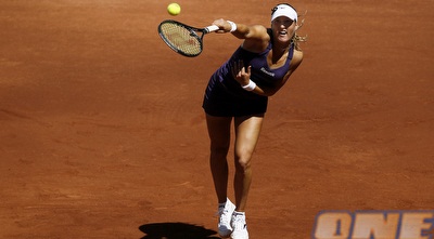 שחר פאר. הודחה גם בטורניר הזוגות (רויטרס)