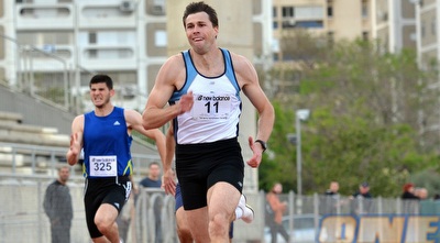  דימיטרי גלושצ´נקו. סייע למכבי ת&qout;א לנצח בשליחים (דניאל קמחי)