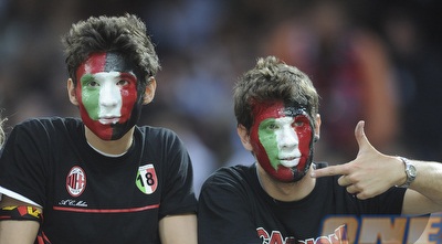 אוהדי מילאן (GettyImages)