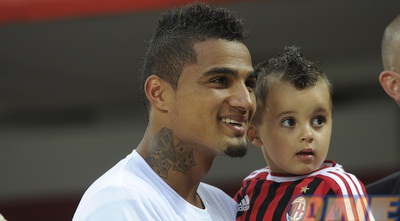 בעוד קווין פרינס-בואטנס נתן גם לדור הבא להשתתף במסיבה (GettyImages)