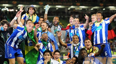 שחקני פורטו חוגגים (GettyImages)