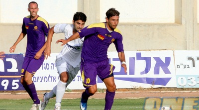 עדן בטיט. שער חשוב מאוד לקבוצתו בדקה ה-95 (יניב גונן) עדן בטיט. שער חשוב מאוד לקבוצתו בדקה ה-95 (יניב גונן)