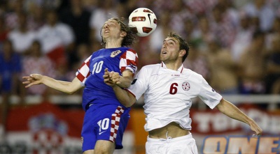 מודריץ´ מול קאשיה בספליט (רויטרס) מודריץ´ מול קאשיה בספליט (רויטרס)