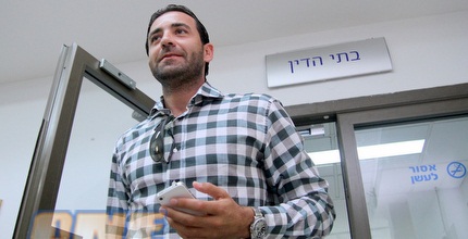 דהאן מגיע לבית הדין (יניב גונן)