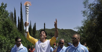 הלפיד האולימפי. המסע מתחיל (רויטרס)