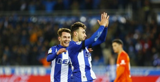 מוניר אל חדאדי חוגג (La Liga)
