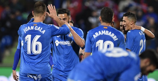 שחקני חטאפה חוגגים (La Liga)