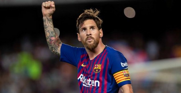 ליאו מסי חוגג (La Liga)
