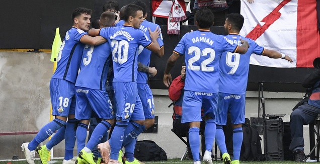 שחקני חטאפה חוגגים (La Liga)