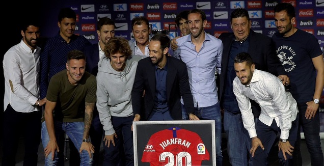 חואנפראן נפרד מאתלטיקו (La Liga)