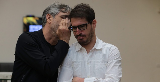 משה חוגג ואלי אוחנה (אורן בן חקון)