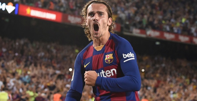 אנטואן גריזמן חוגג (La Liga)