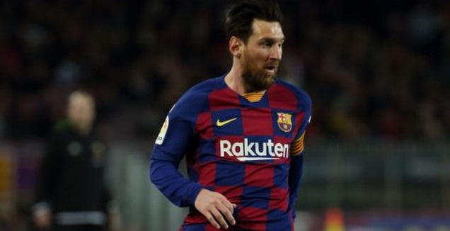 ליאו מסי עם הכדור (La Liga)