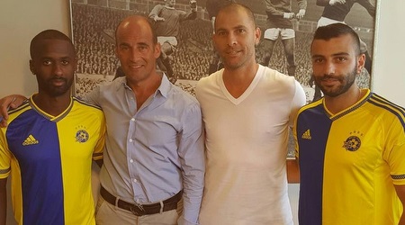 דסה ואזולאי עם נמני וביין (NIM Group Sport Management)