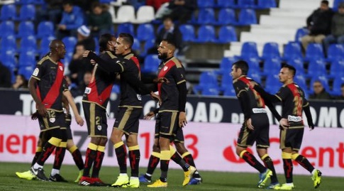 שחקני ראיו חוגגים (La Liga)