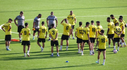 שחקני בית"ר ירושלים באימון (איציק בלניצקי)