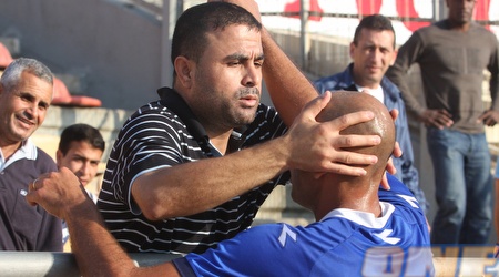 אבו סובחי: "אין סיבה שלא נזכה בניצחון טכני" (עמית מצפה)